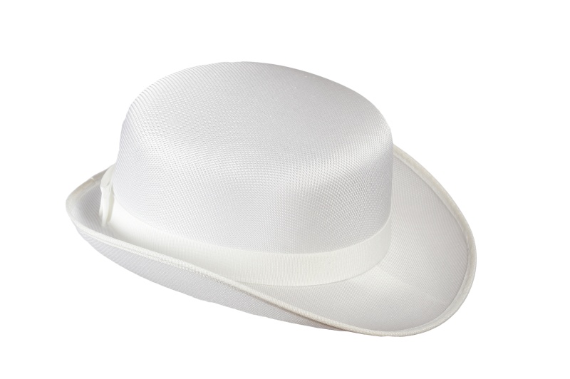 White PVC Ladies Hat